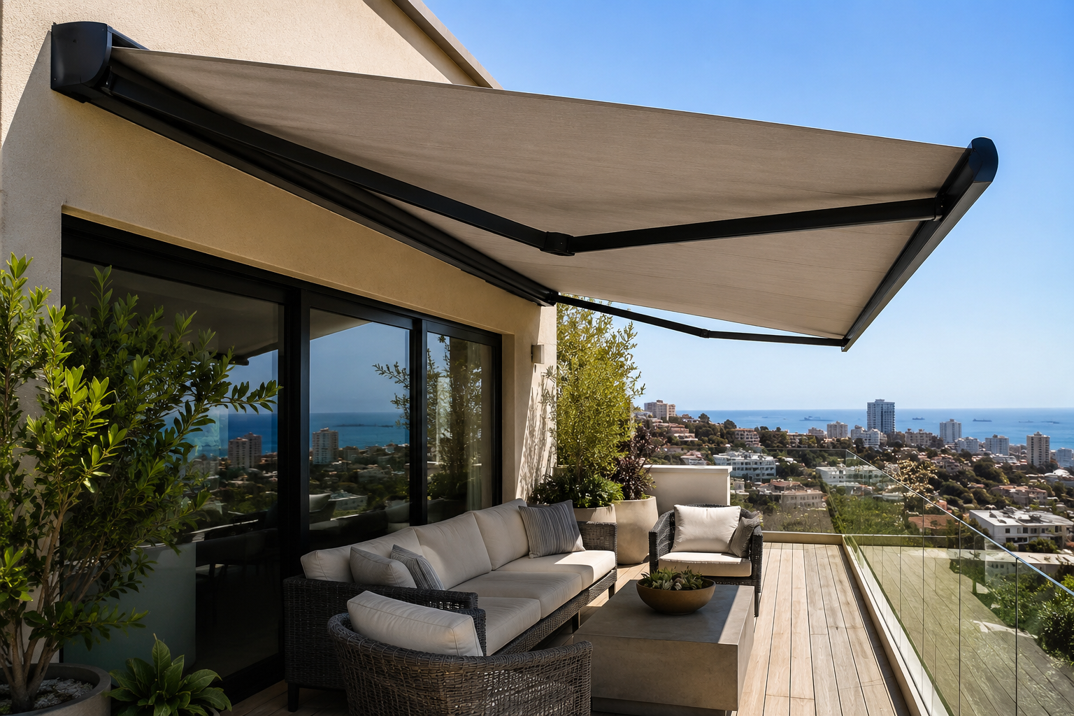 Toldo proyectante